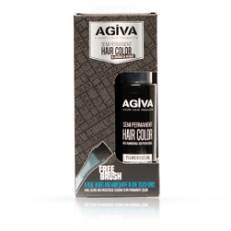 Снимка на Полуперманентна боя за брада AGIVA - черна