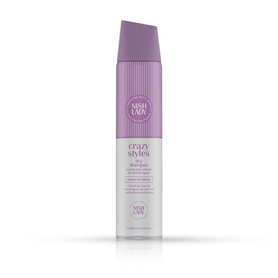 Снимка на Сух шампоан за коса - NISH LADY - 200 мл