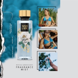 Спрей за тяло - NISH LADY - Magic Love - 260 мл