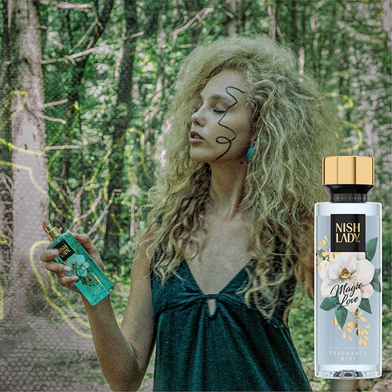 Снимка на Спрей за тяло - NISH LADY - Magic Love - 260 мл