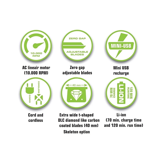 Снимка на Контурна машинка тример - MONSTER CLIPPER -  Monster Trimmer - 10.000 об-мин - безжична