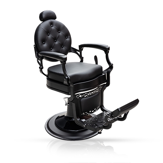 Снимка на Бръснарски стол - MENOSER - Richmond - Черен