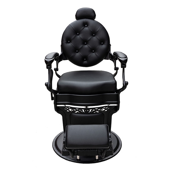 Снимка на Бръснарски стол - MENOSER - Richmond - Черен