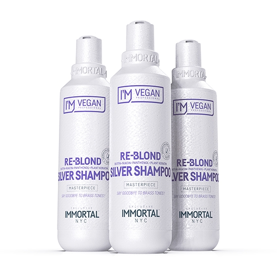 Снимка на Шампоан за коса - IMMORTAL - RE - BOND - silver - 250 мл