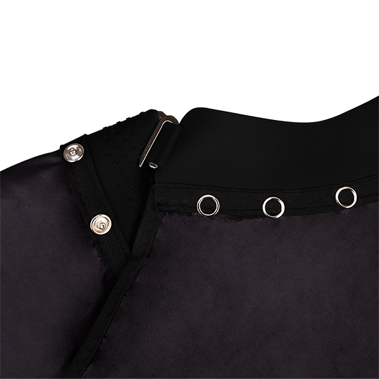 Снимка на Пелерина с неопреноваа яка -  ROVRA - Черна R