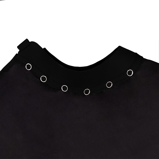 Снимка на Пелерина с неопреноваа яка -  ROVRA - Черна R