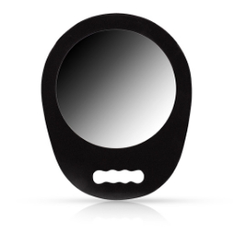 Снимка на Кръгло огледало фризьорски / бръснарски салон - L3VEL3 - Черно